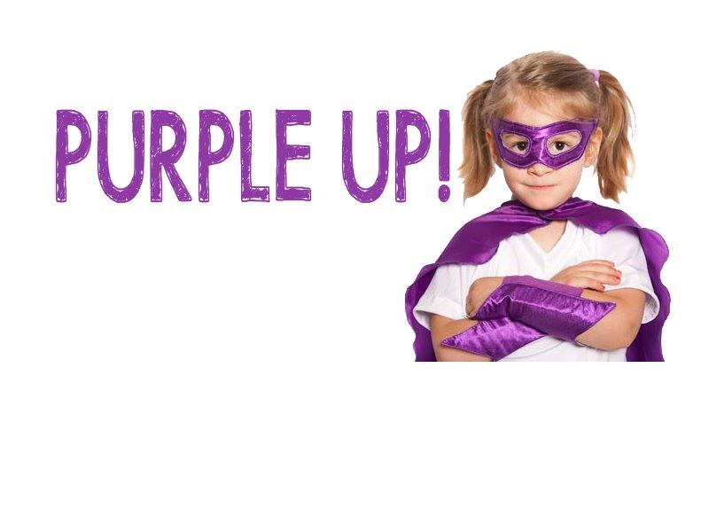US Army MWR View Event Purple Up for Military Kids