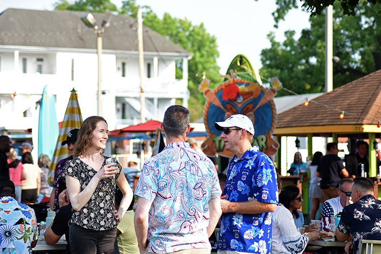 Hawaiian Luau at Tiki