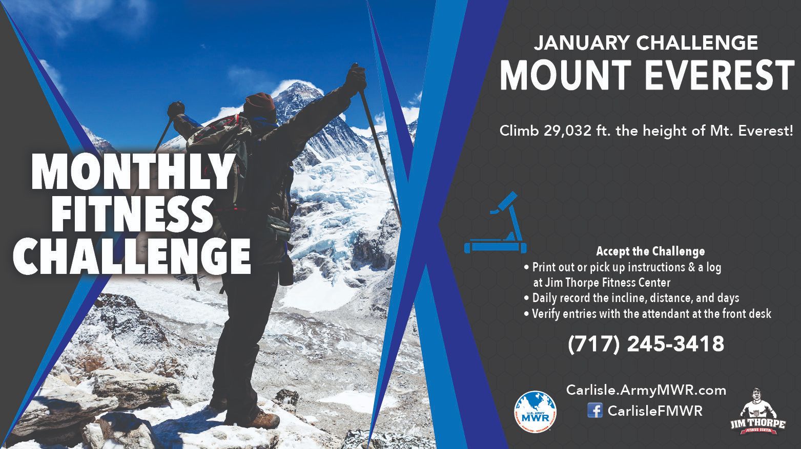 View Event Monthly Fitness Challenge